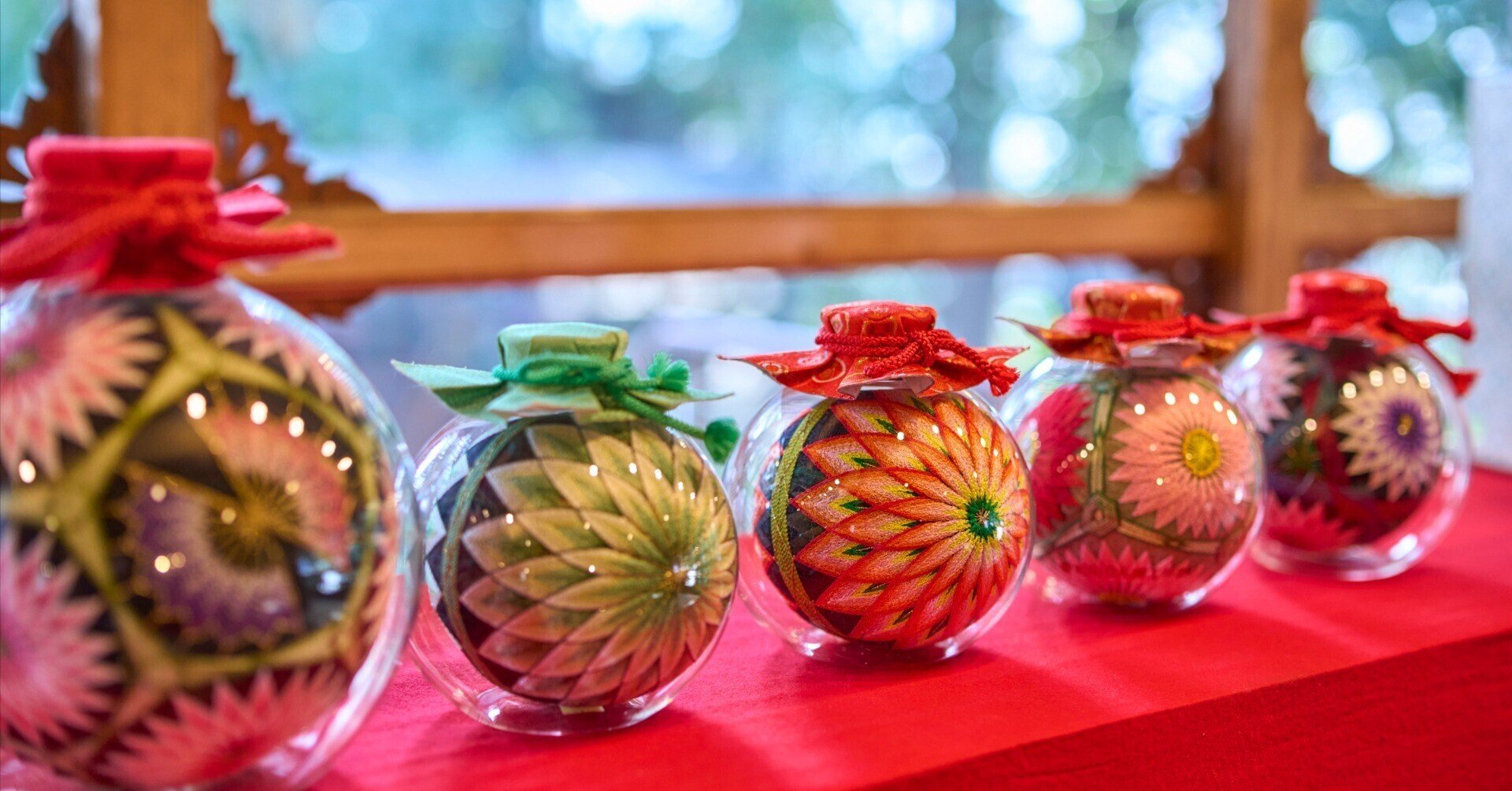 伝統工芸品 びん細工手まり