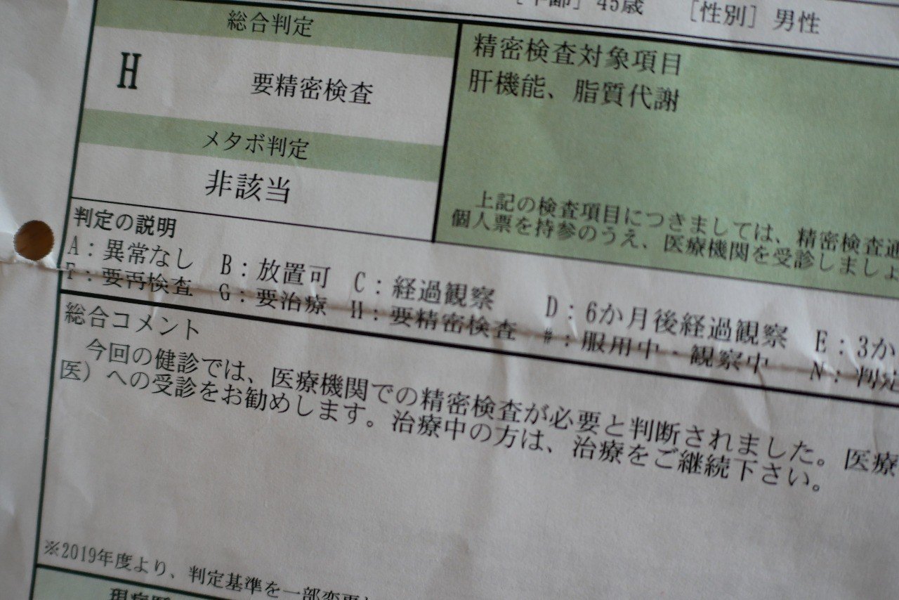 健康診断で 要精密検査 になった話 カレーの沼から 濱門慶太郎 Note