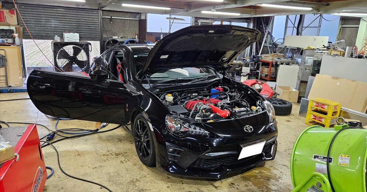 ZN6 後期86のECU現車合わせセッティング！ VVTIが動かない際の