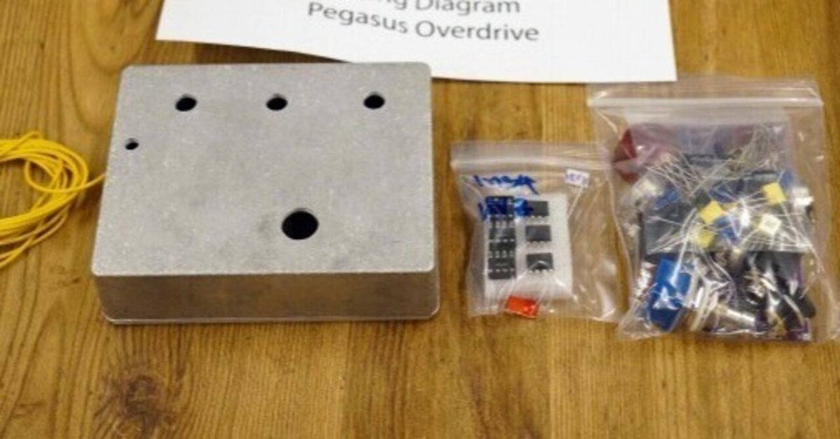 Pedal Tankのエフェクター自作キット！お好みのペダルを自分で