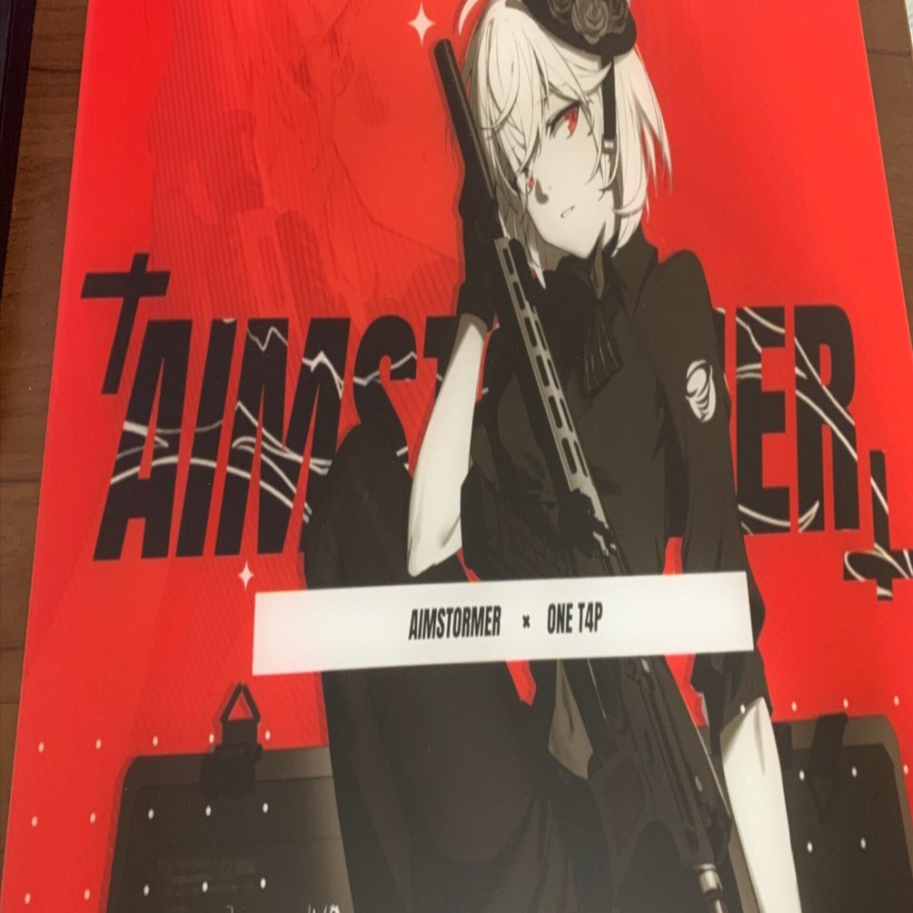 Dream Gamer Thunder Glass Mousepad AIMSTORMER Red(V1) レビュー