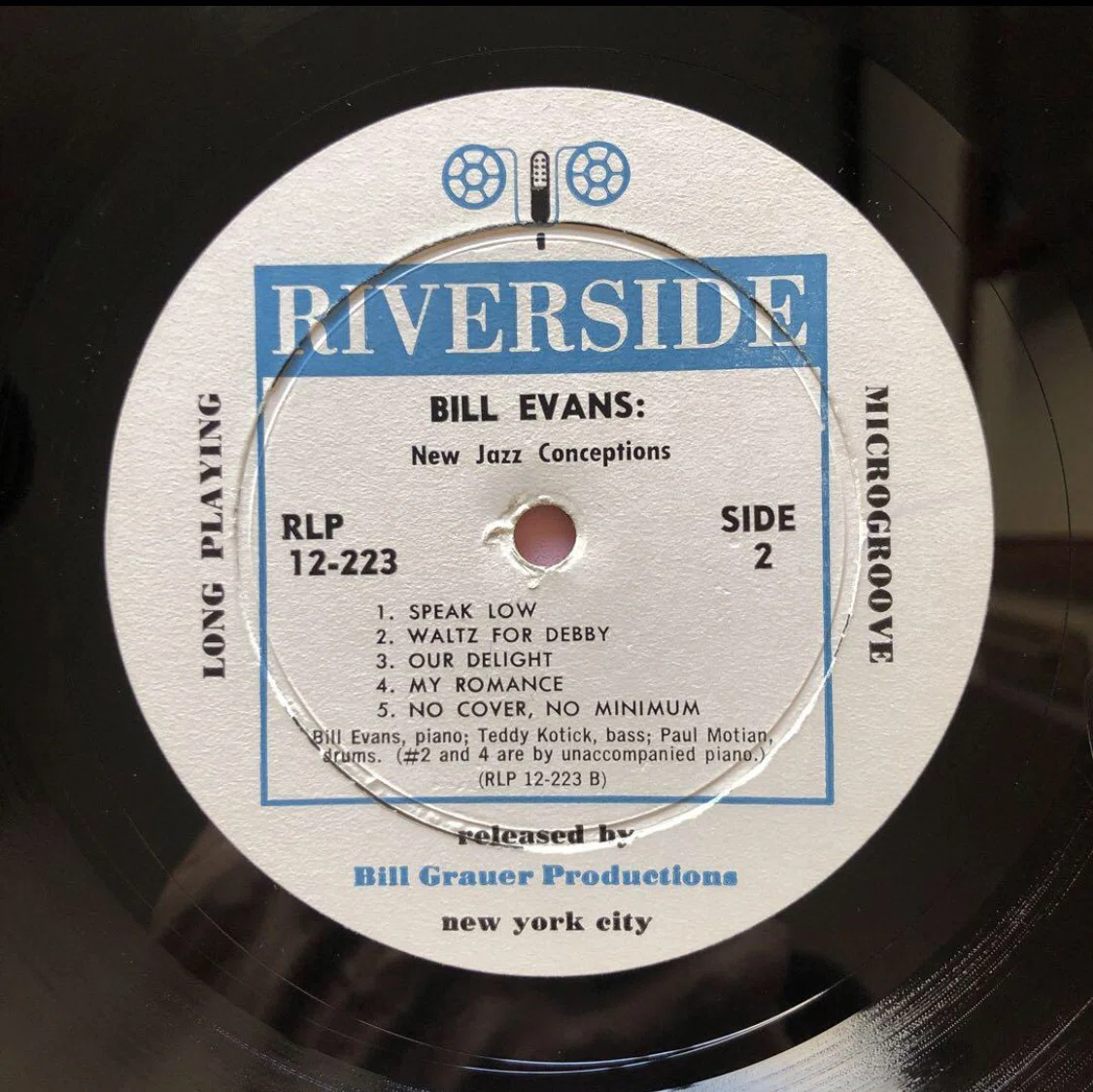 ビル・エヴァンス Bill Evans【オリジナル盤・白フラ・深溝・超入手 ビル・エヴァンス Bill Evans【オリジナル盤・白フラ・深溝・超入手