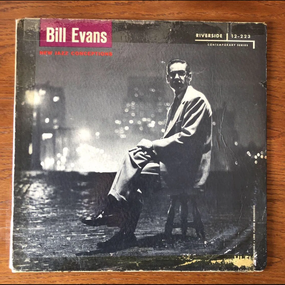 ビル・エヴァンス Bill Evans【オリジナル盤・白フラ・深溝・超入手