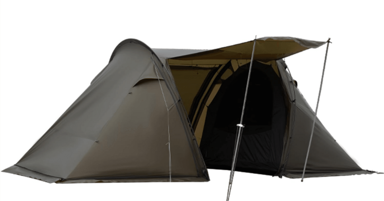 DRASOUL ブラックテント DRASOUL ツーポールトンネルテント｜尾上祐一郎(テントバカ)