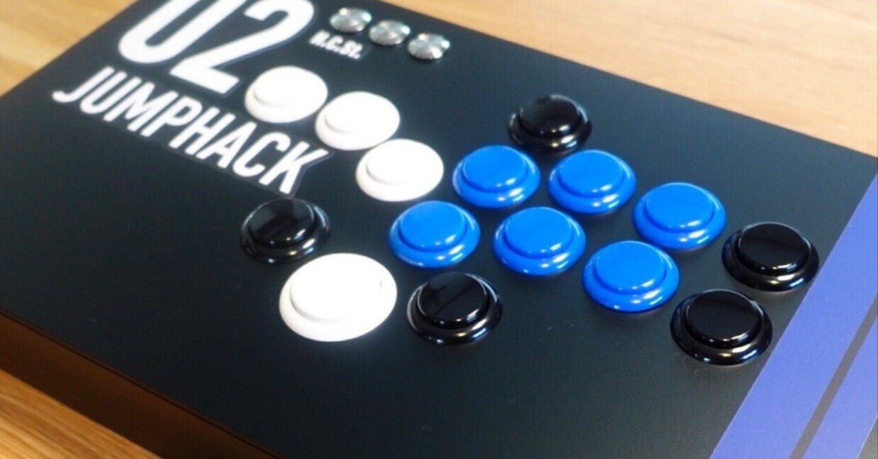 JumpHack01 レバーレスコントローラー 増設 カスタム hitbox 組立済