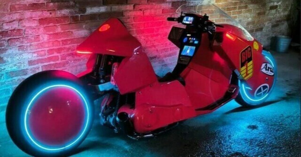 映画『AKIRA』の“金田バイク”電動バージョンが販売へ。約388万円