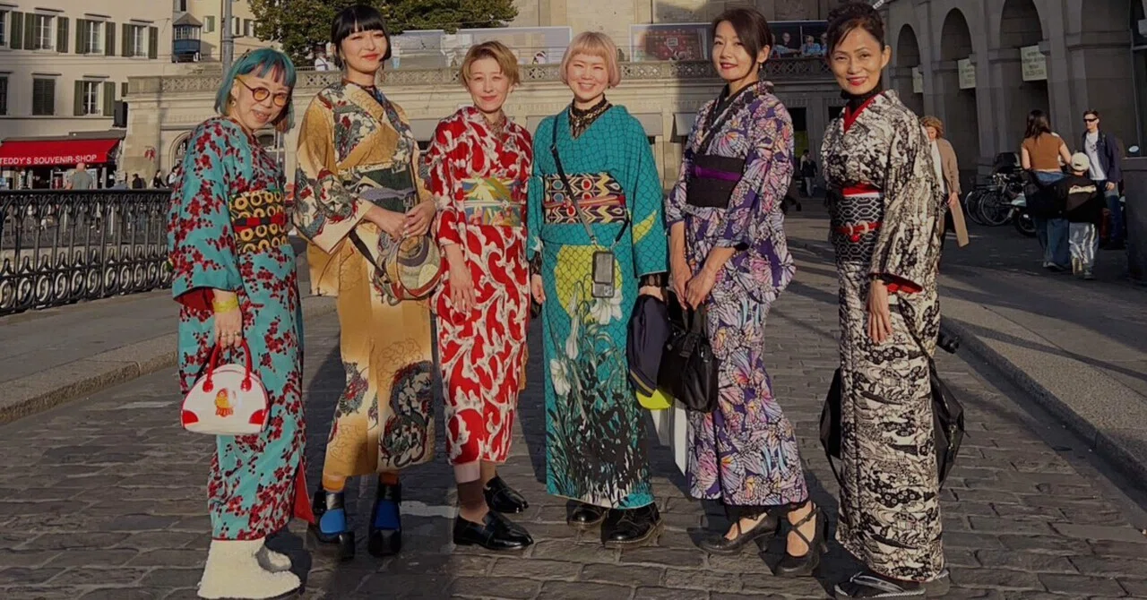 着物でスイス街歩き〜着物・オブジェアーティストの渡欧日記3〜｜重宗