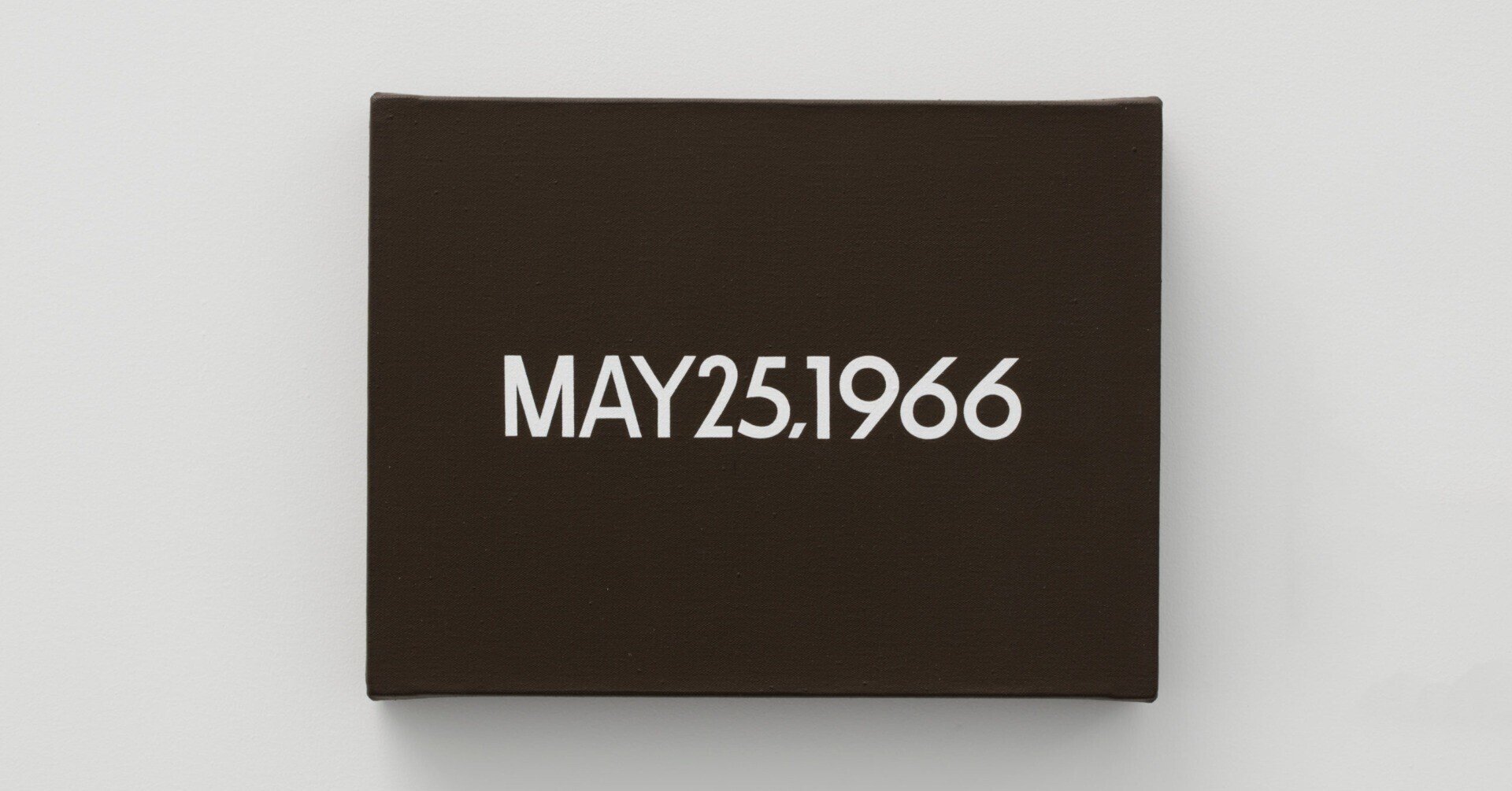 河原温 On Kawara 1973 ー Produktion eines Jahres / One