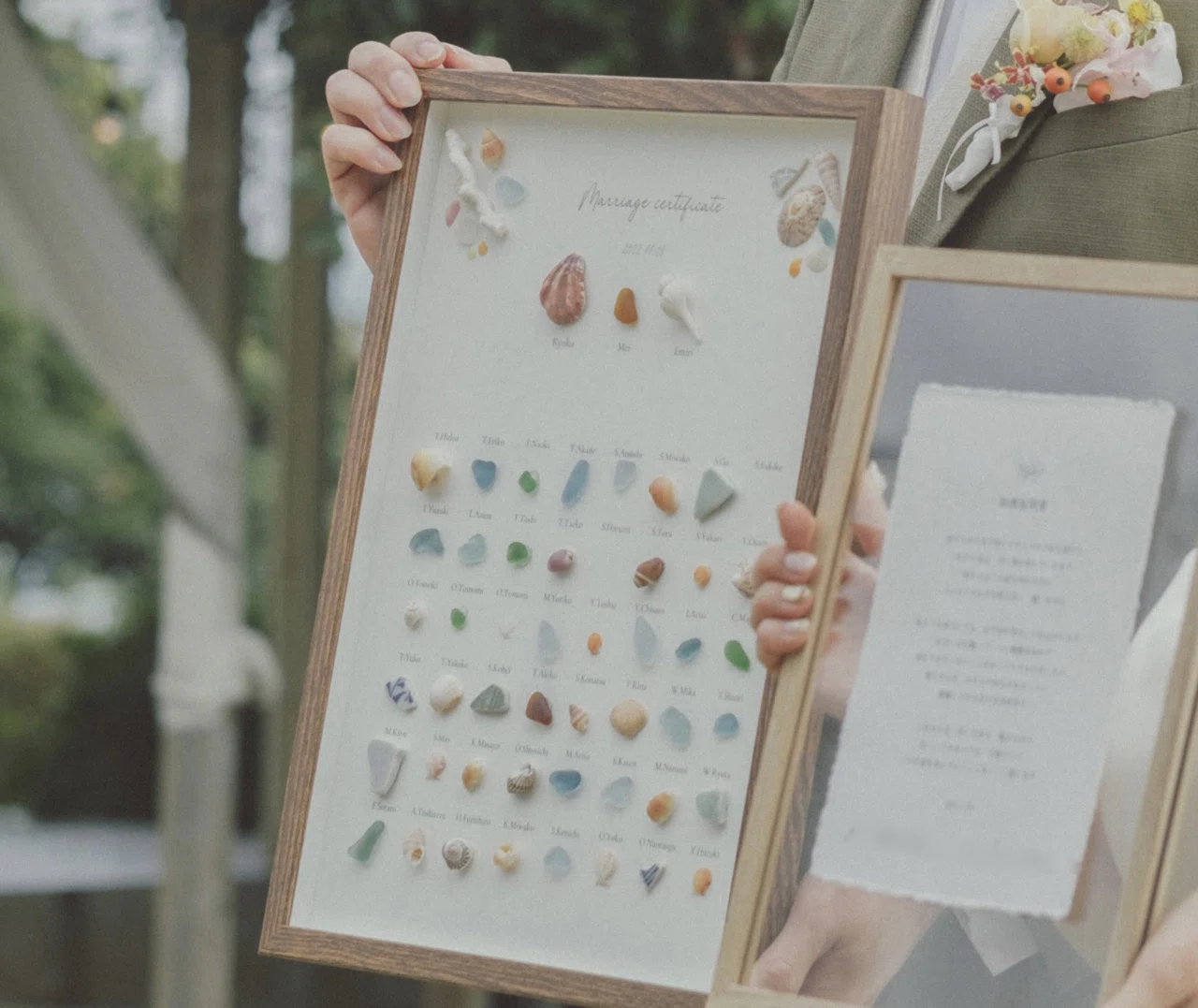 世界にひとつだけの結婚証明書ができるまで｜さいとうえみり｜hikari