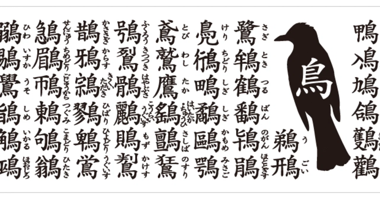 鳥 の 名前 漢字 一覧