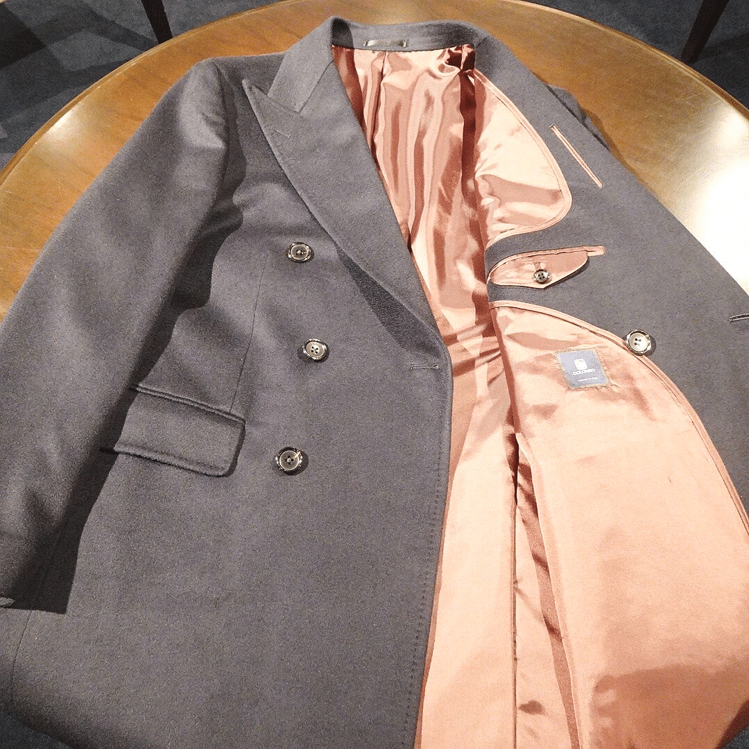 コロンボ・ダブルチェスターフィールドコート｜noma