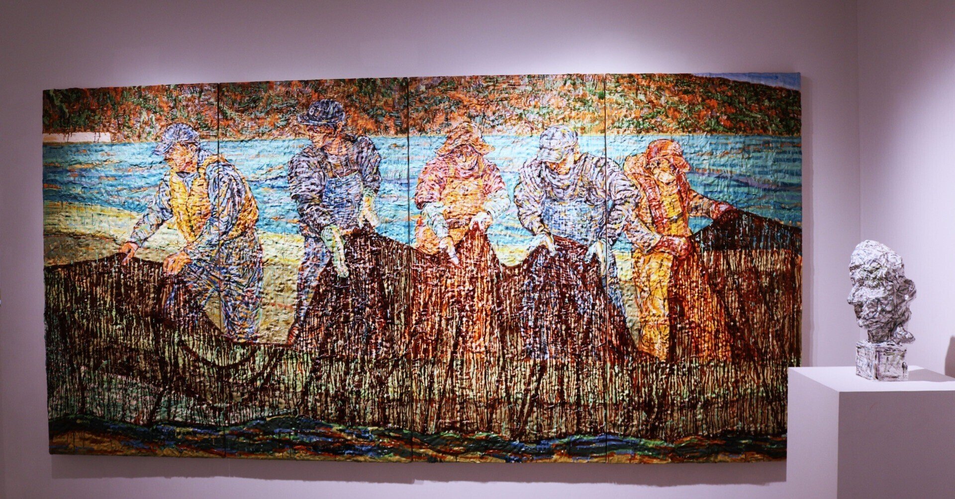 弱い彫刻,強い絵画 -安井鷹之介「HOE」@六本木ヒルズ|Abbey -旅する 弱い彫刻,強い絵画 -安井鷹之介「HOE」@六本木ヒルズ|Abbey -旅する