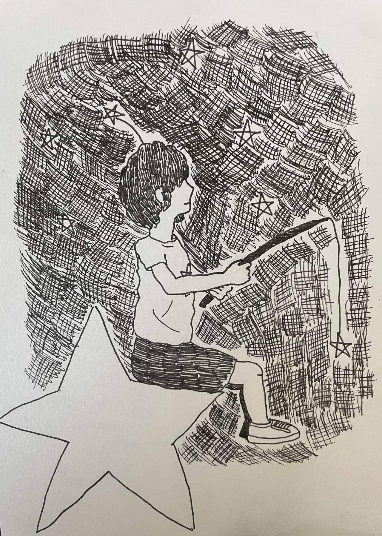 絵を描くのをやめた話｜藤松しん