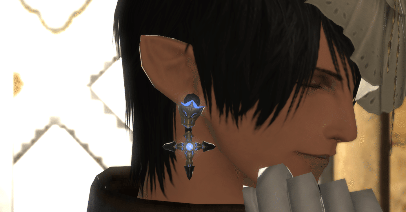 FF14 メネフィナイヤリング（ピアスタイプ） FF14 【未使用限定品