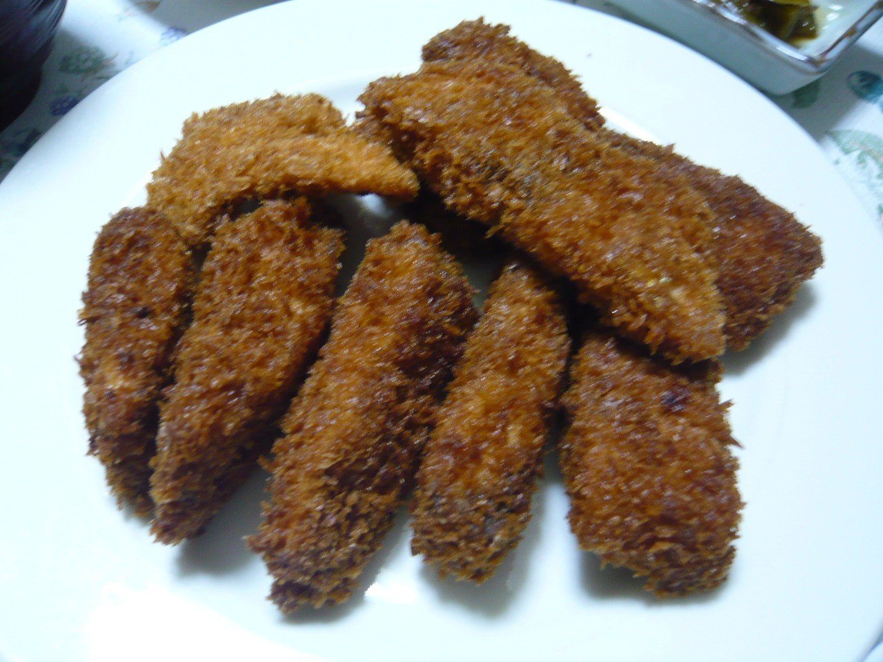 今日の晩御飯 シイラのフライ もやし炒め 冷やしトマト 水野かつひこ Note