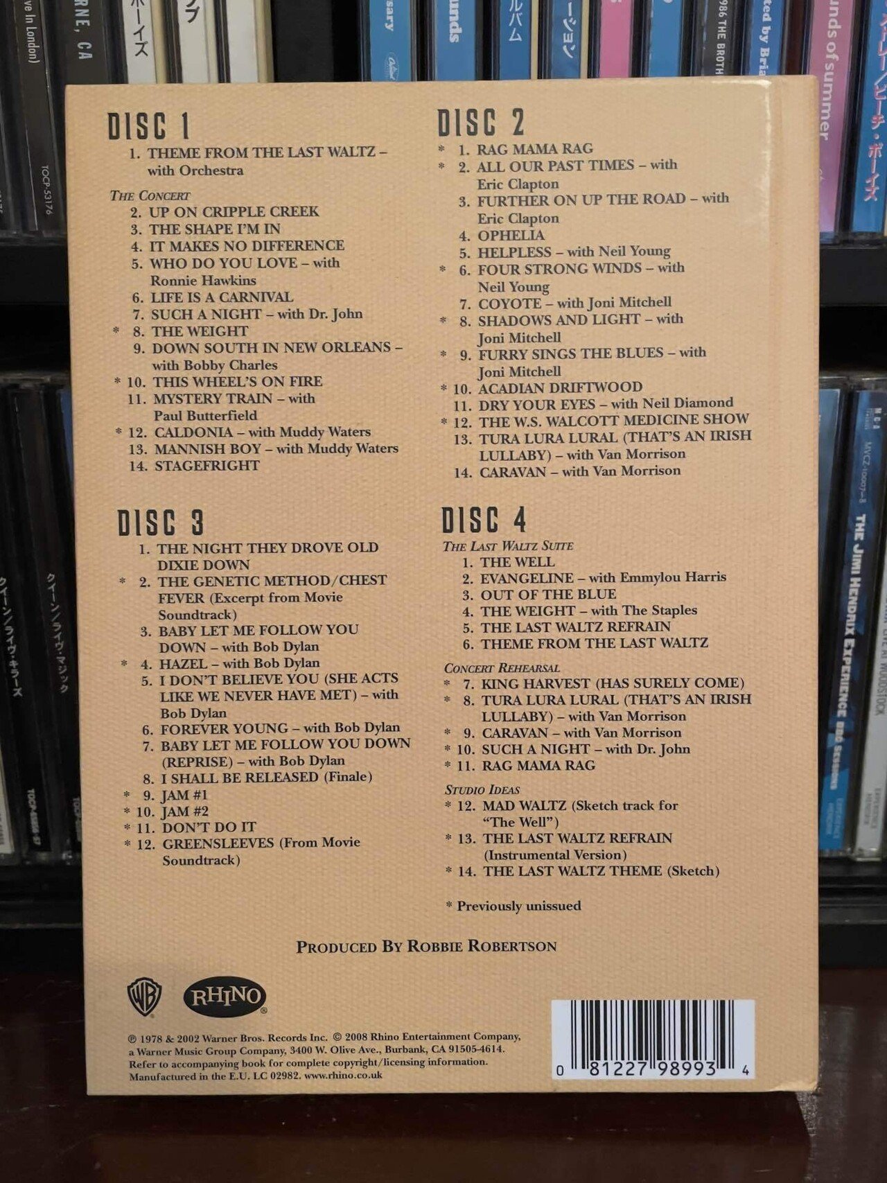 THE BAND / 『THE LAST WALTZ』Blu-ray｜naoto_motonaga（福岡