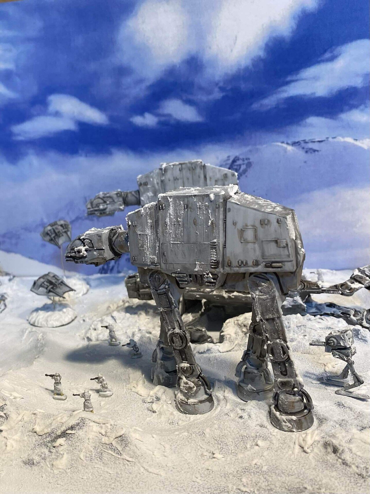 スターウォーズ 帝国の逆襲AT-ATジオラマ製作③|バージルGO スターウォーズ 帝国の逆襲AT-ATジオラマ製作③|バージルGO