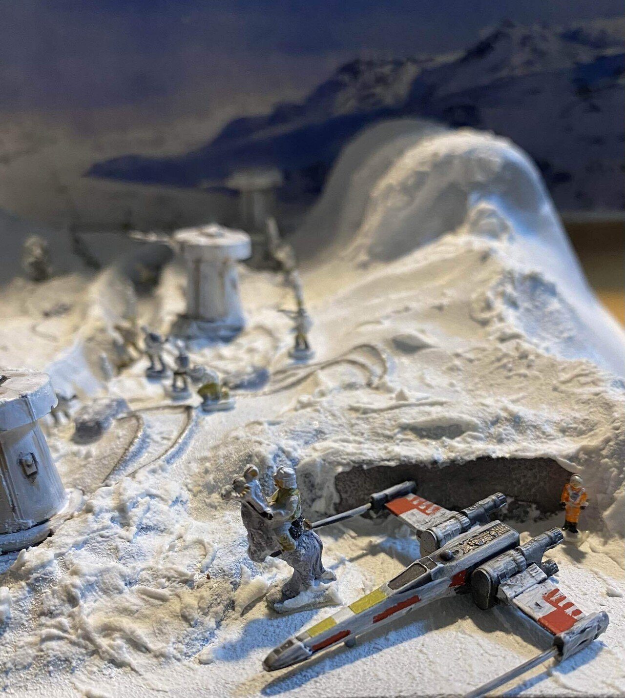 スターウォーズ 帝国の逆襲AT-ATジオラマ製作③|バージルGO スターウォーズ 帝国の逆襲AT-ATジオラマ製作③|バージルGO