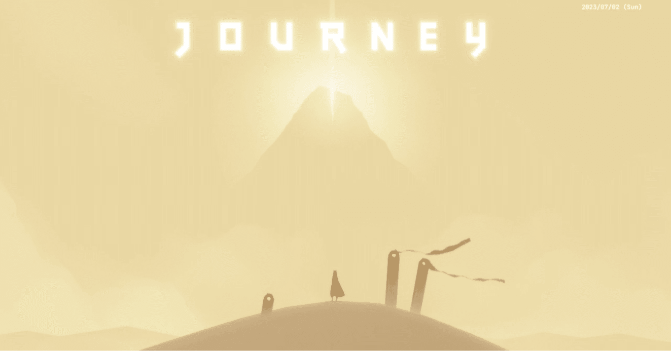 人生を感じる新感覚ゲーム 風ノ旅ビト（Journey） #ゲームゲノム｜かなった