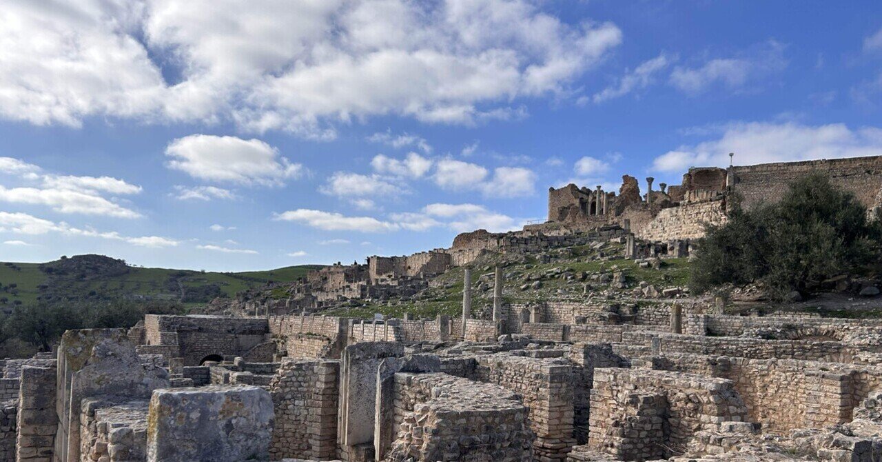 58.【チュニジア観光③】世界遺産・ドゥッガ遺跡（Dougga