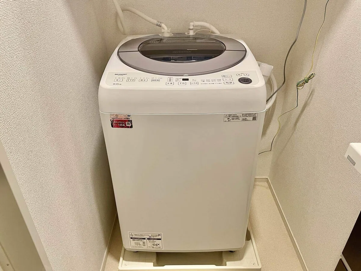 洗濯機 (新品を購入してからまだ2ヶ月ちょっと)