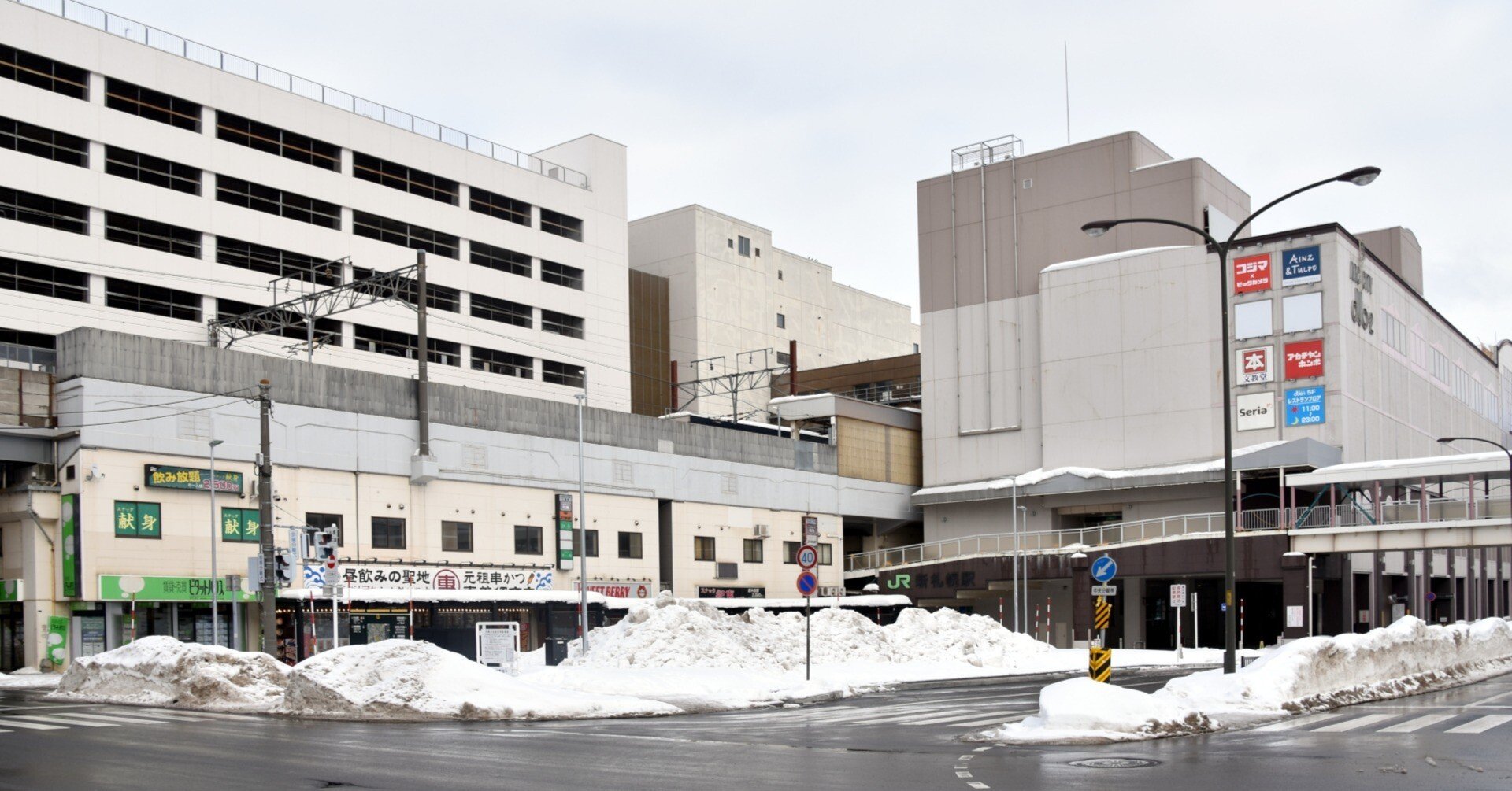 札幌】JR新札幌駅の耐震化、リニューアルに今夏着工、高架下は