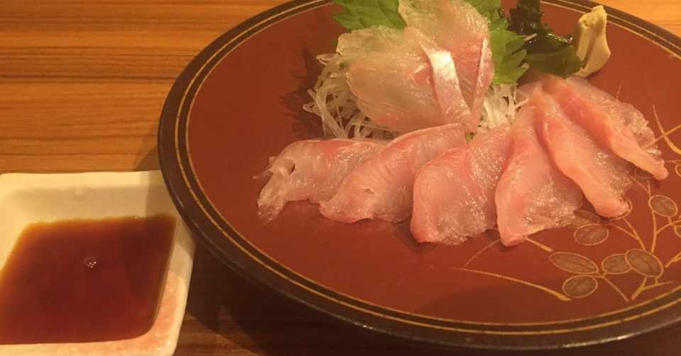 札幌旅行記 食べ物編 ホッケの刺身を食べました 中泉 拓也 Takuya Nakaizumi Note