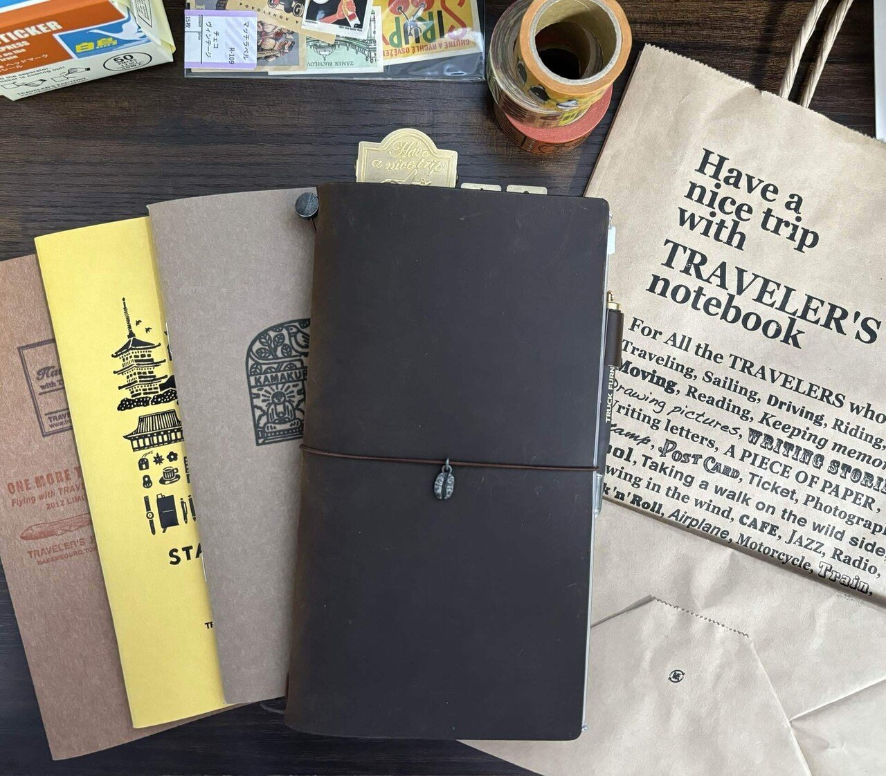 トラベラーズノート　BLACK WING限定　3点 maxresdefault.jpg