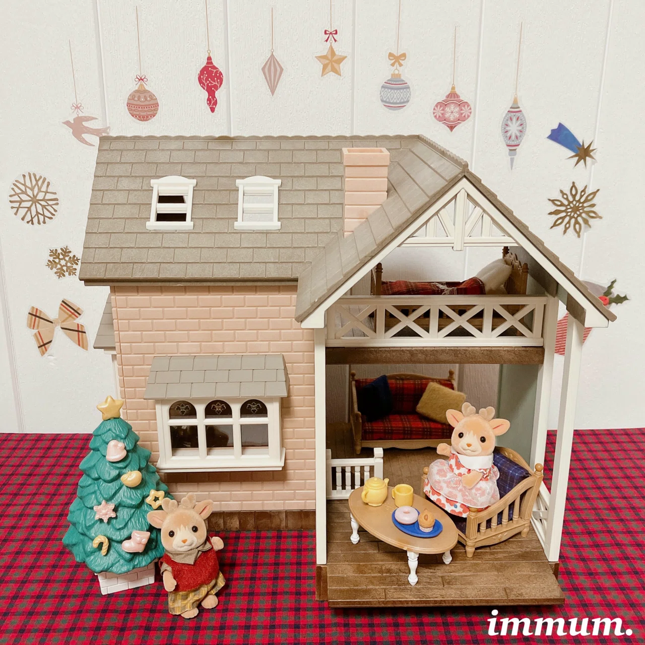 トナカイきょうだいとクリスマスホリデーロッジの家具のみ+ トナカイきょうだいとクリスマスホリデーロッジの家具のみ+