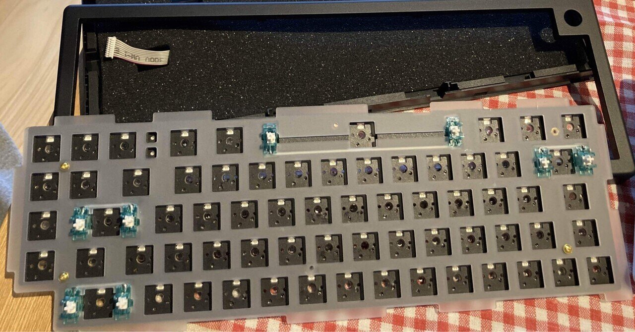 スイッチ不良キーボード解体｜あめいろっぱ