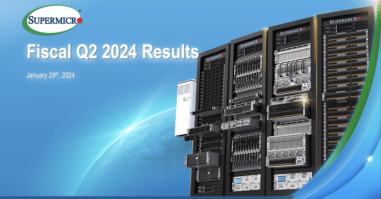 Super Micro Computer, Inc. (SMCI) Q2 2025 Earnings Call Transcript(翻訳