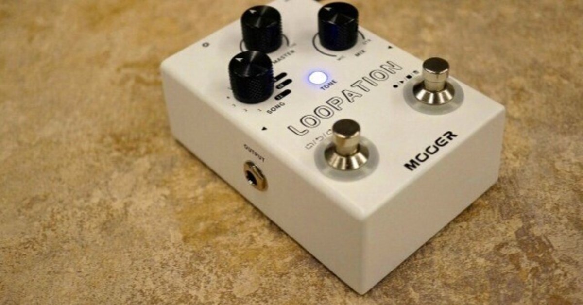 ヴォーカルと楽器を同時にループできる、Mooer MVP3 Loopation