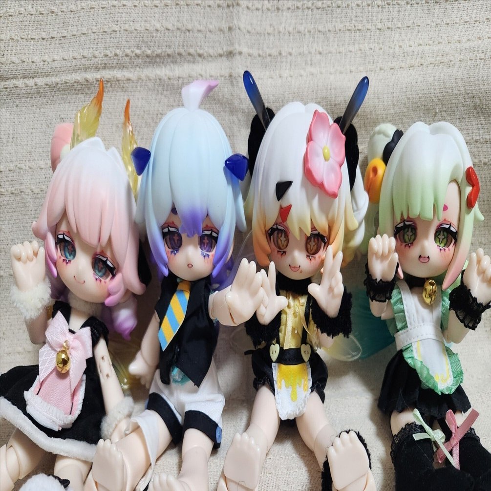 KUKAKA虫虫カフェの前髪としっぽパーツが取れるのでまた対策してみた