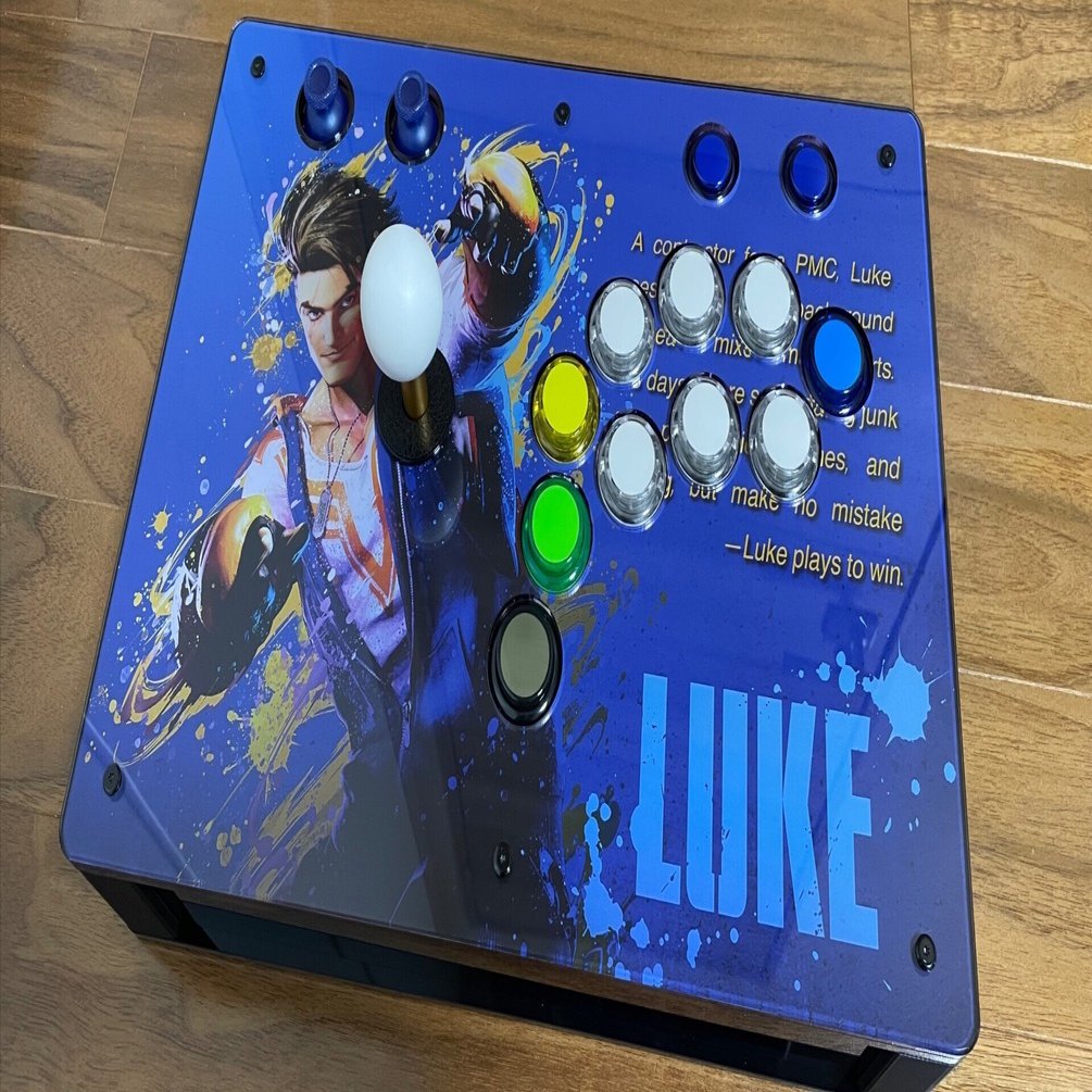 スト6アケコン制作記 ver2.0｜KENTZ