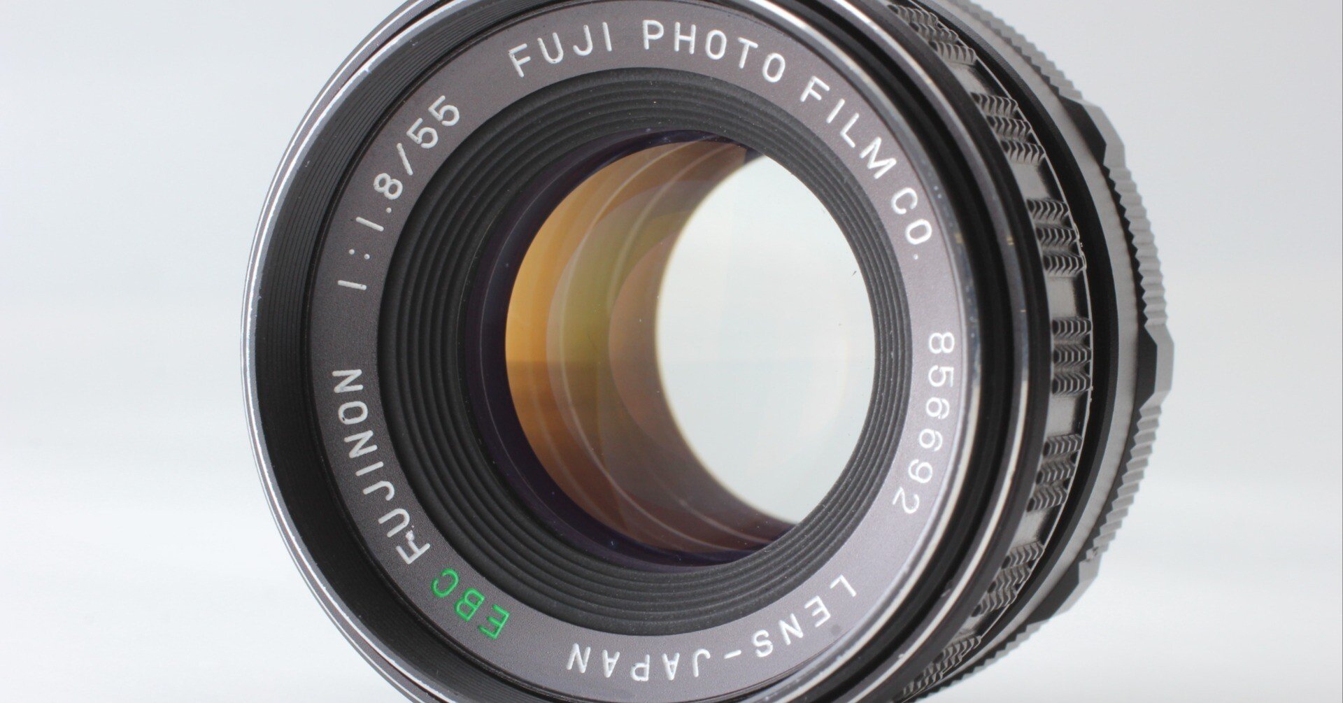 Fuji EBC FUJINON 55mm F/1.8の分解｜フィルムカメラ修理のアクアカメラ