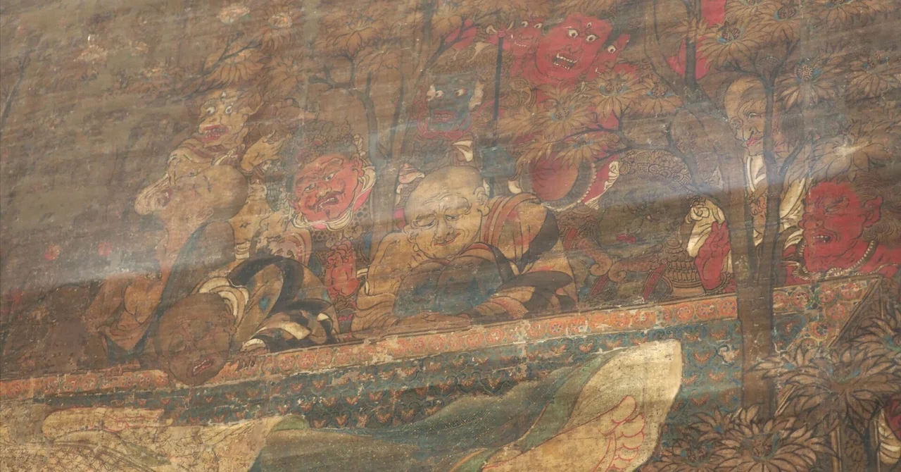 お釈迦さんの周りに大集合！ 《仏涅槃図》の絵解き完全版｜かわかわ