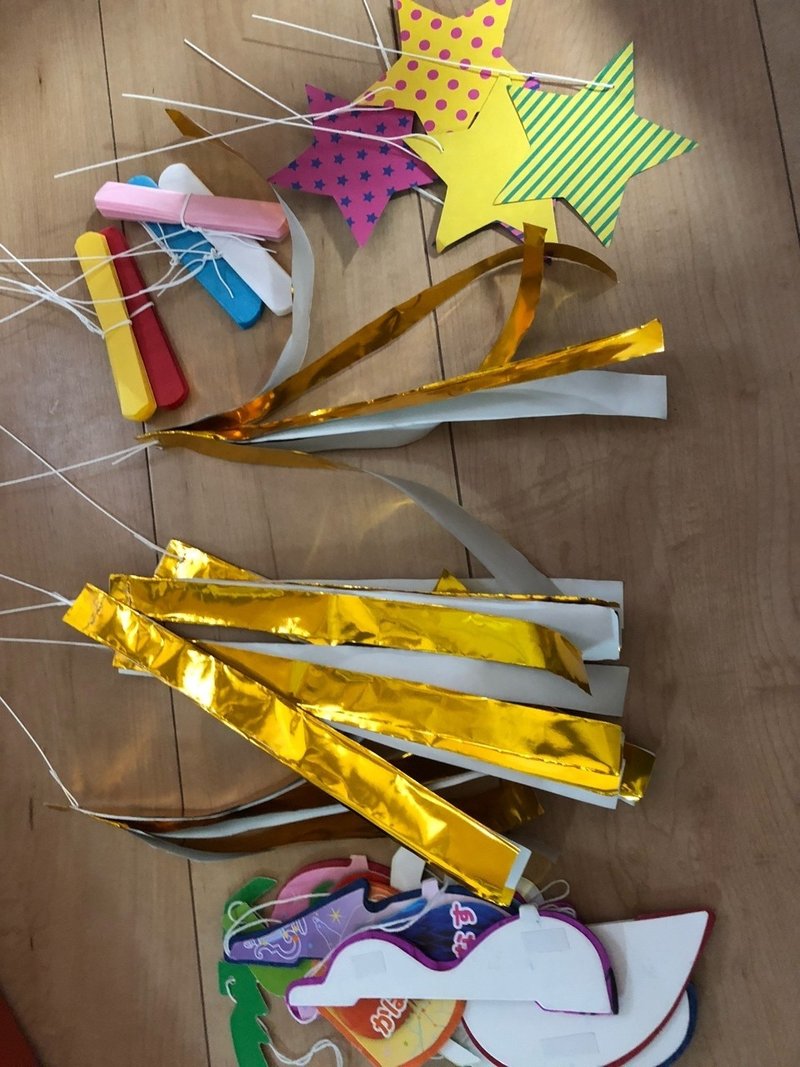 簡単なリトミックで使える七夕飾り るるこどもスタジオ Note