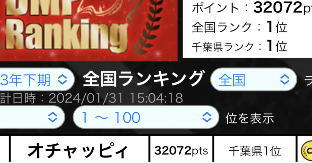 dmpランキング DMP ランキング デュエル・マスターズ