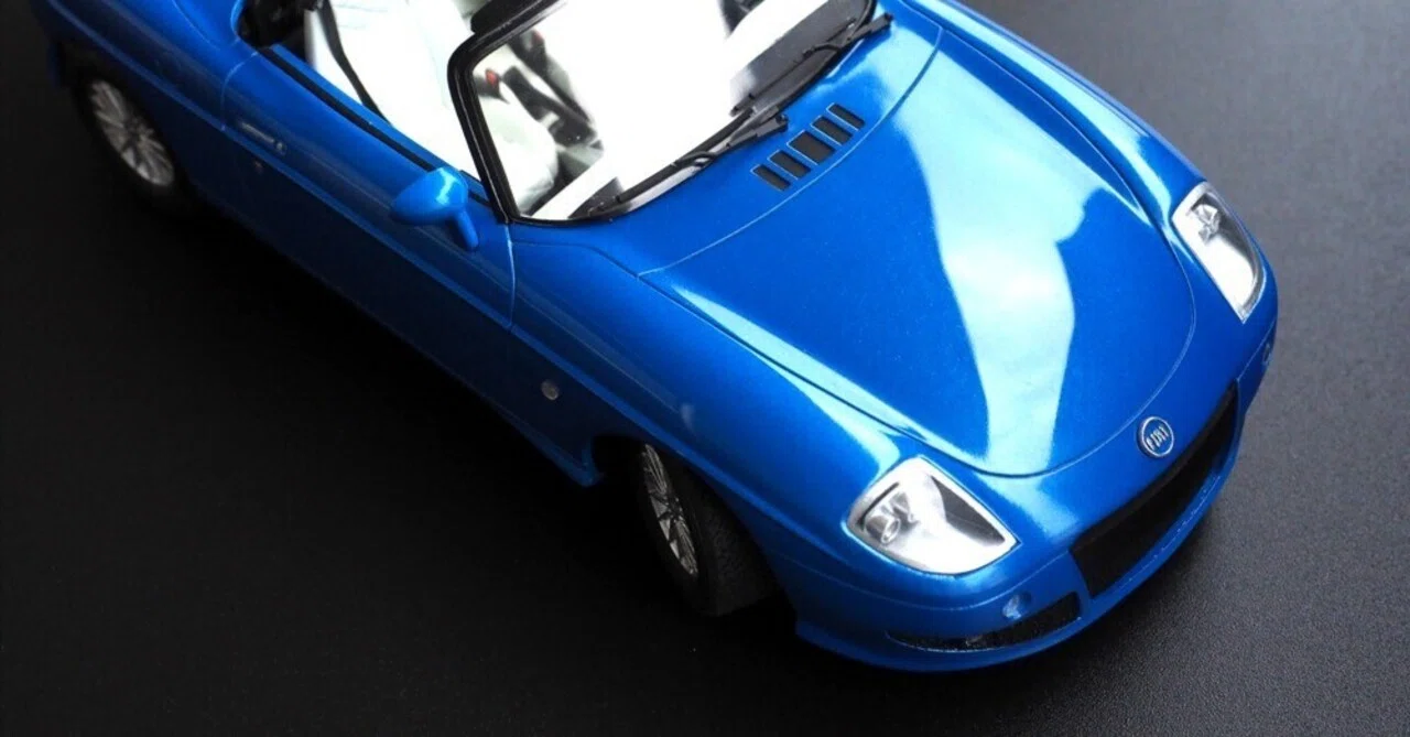 Car Model Gallery] Fujimi 1/24 Fiat Barchetta｜まつかさ模型工房