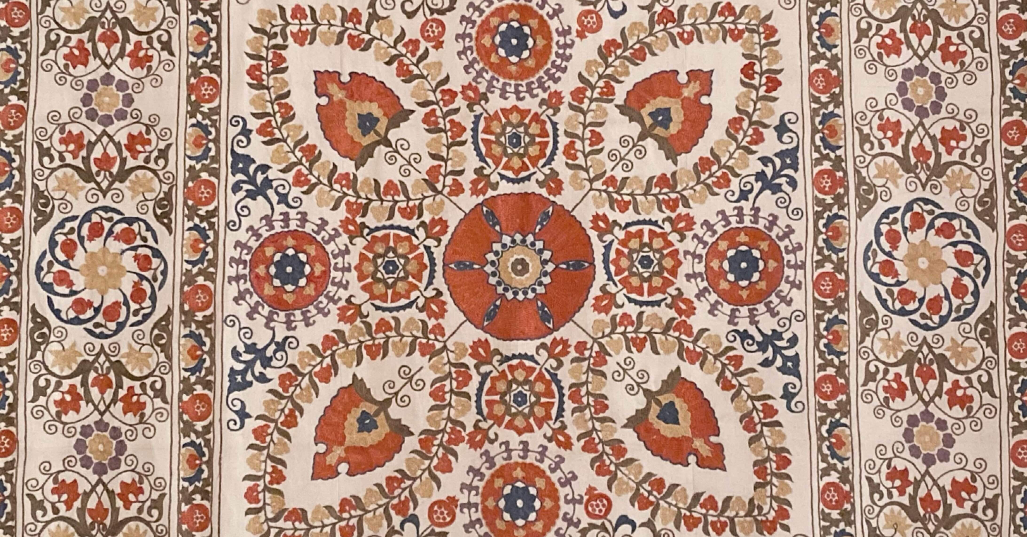 ウズベキスタン旅行記 #9：ブハラのスザニ刺繍｜Kameko