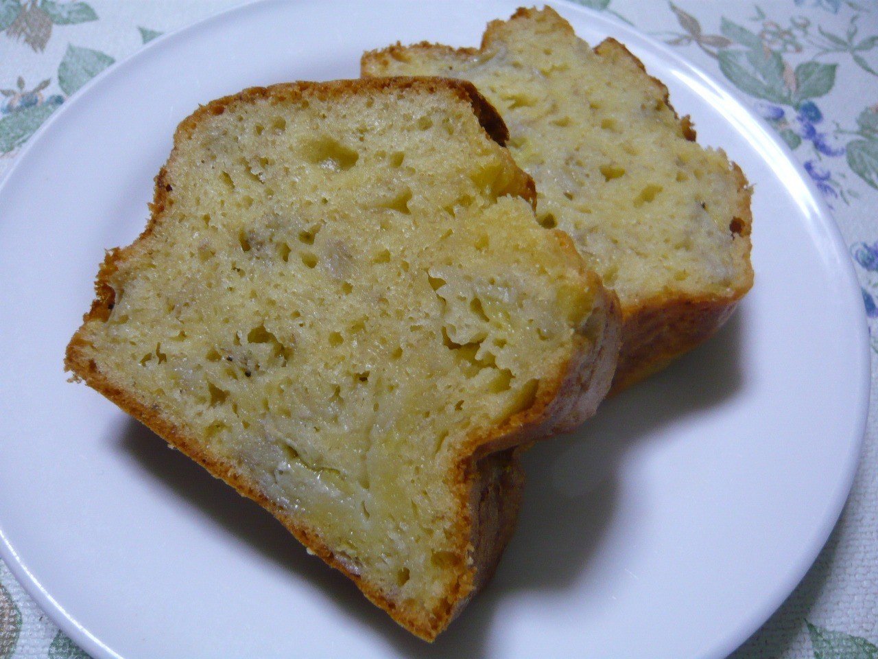 今日のデザートと晩御飯 バナナパウンドケーキ ヒラマサのムニエル 水野かつひこ Note