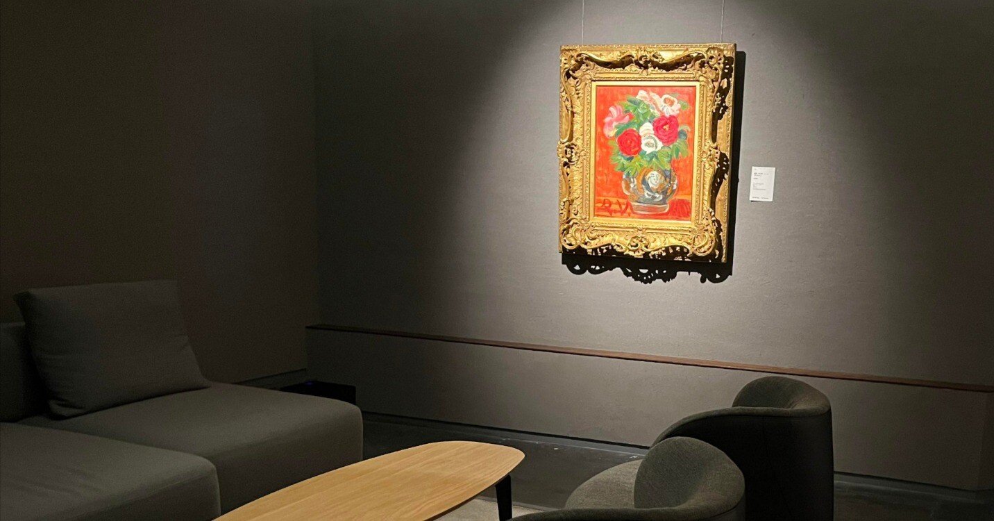 梅原龍三郎の「牡丹」、鏑木清方の「歌舞伎」など巨匠の変化球が充実