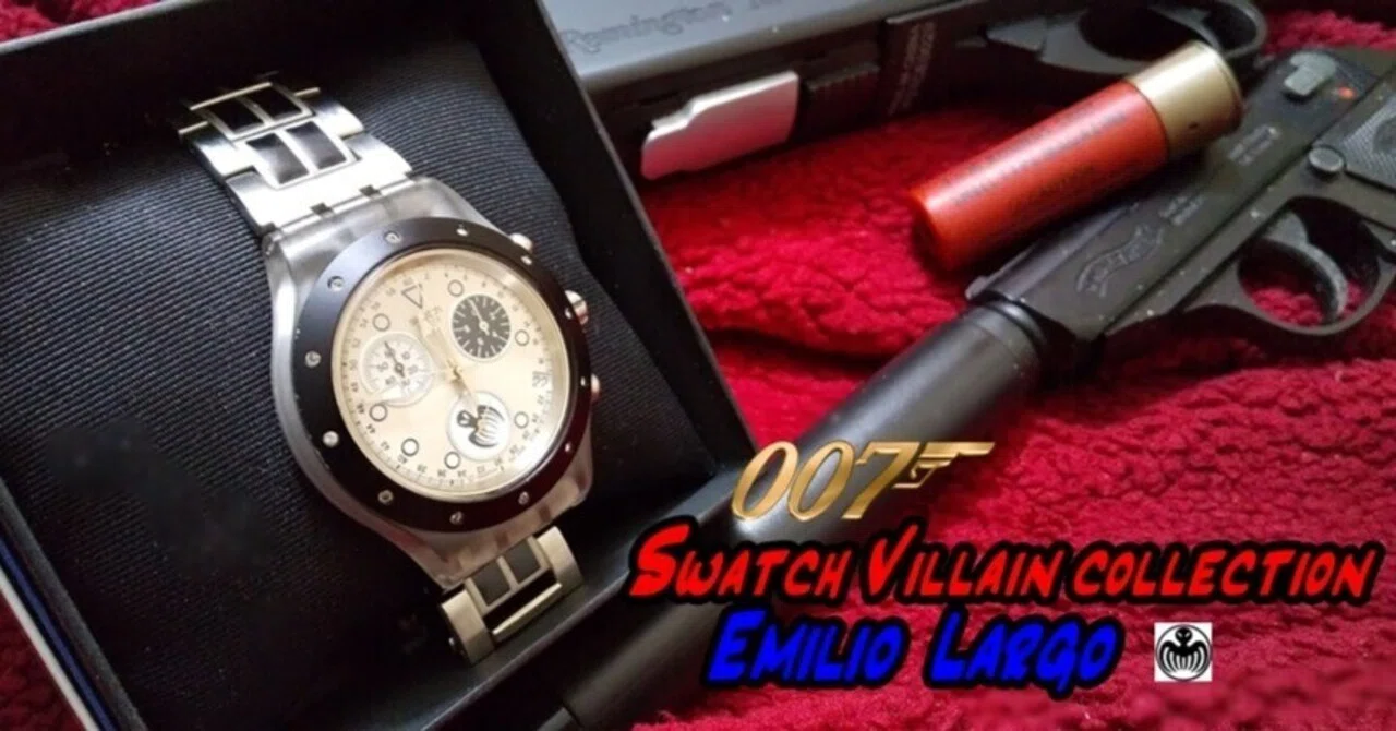 007 因縁のラルゴのSwatch｜はんく・シュンタナ?『塩化ビニール系女子 