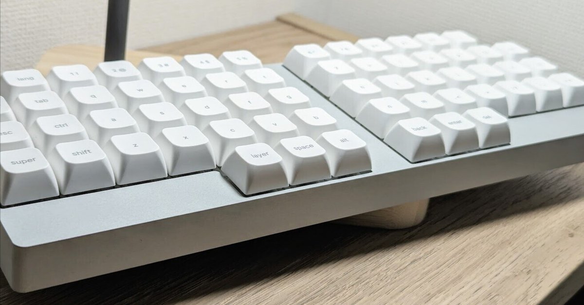 入園入学祝い 新品 自作キーボード グレー限定 40 chalice すかせ owlab キーボード