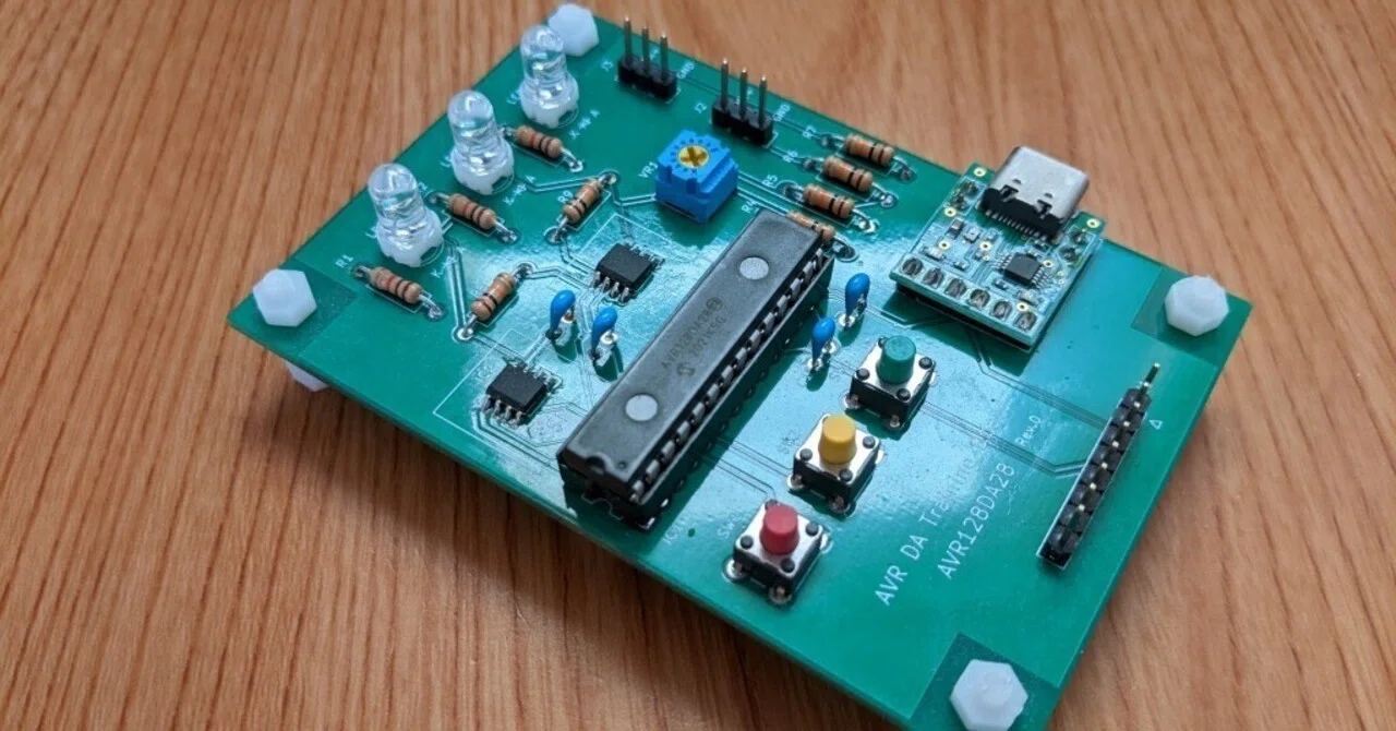 マイコンde学習しよう（マイコン編）AVR128DA28｜nike
