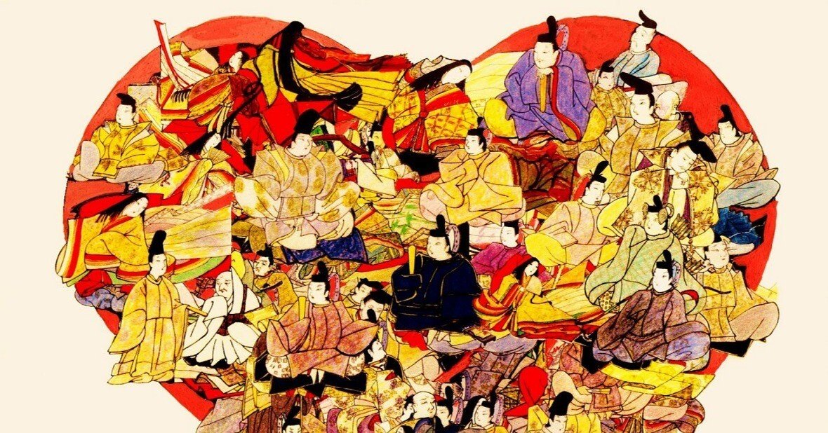 百人一首のイラスト画｜梅崎幸吉