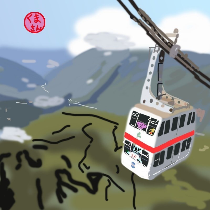 旅するくまさん913 新穂高ロープウェイ くまさん 麦食くま Note 旅するくまさん913 新穂高ロープウェイ くまさん 麦食くま Note