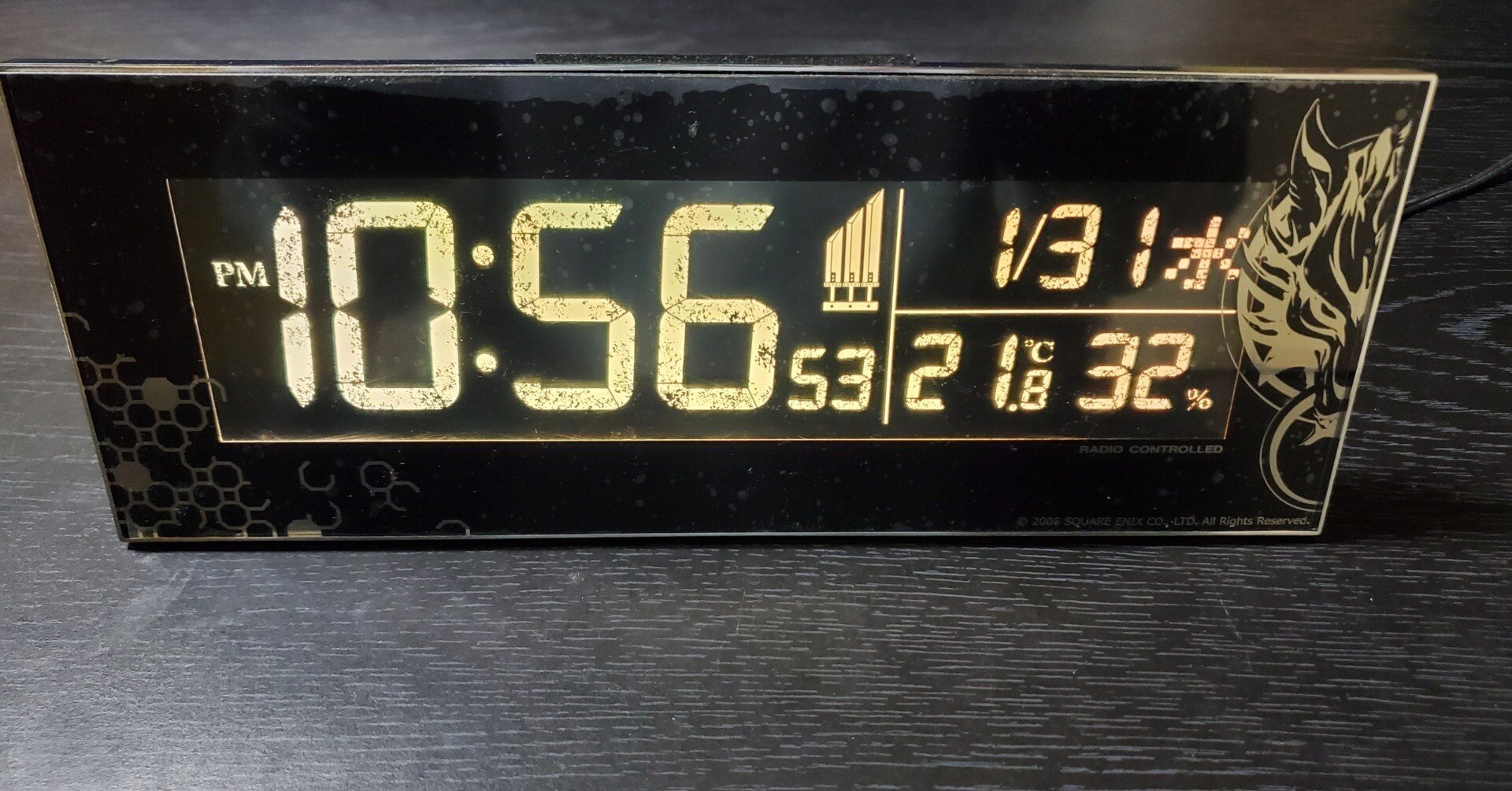 FINAL FANTASY VII ADVENT CHILDREN デジタルクロック ＜クラウディ