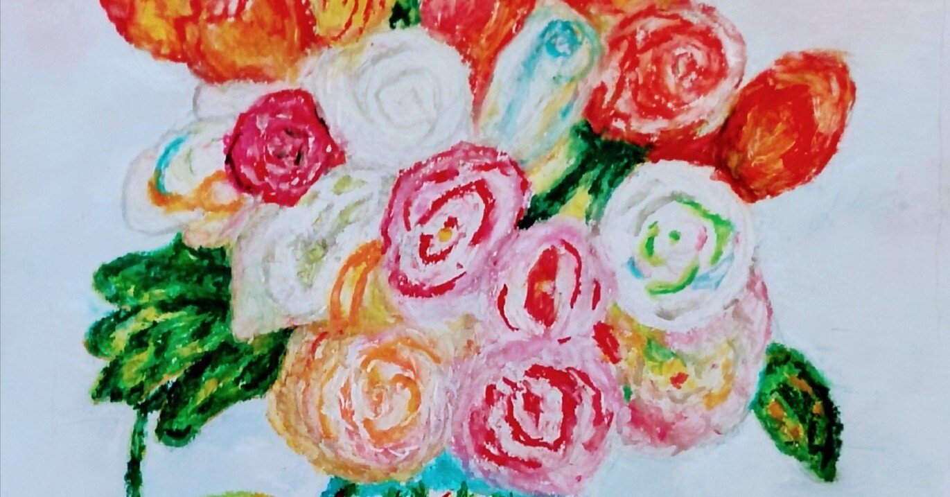 荒川三郎作　薔薇 7ba00ee459c0a36951cf2adfe4977d