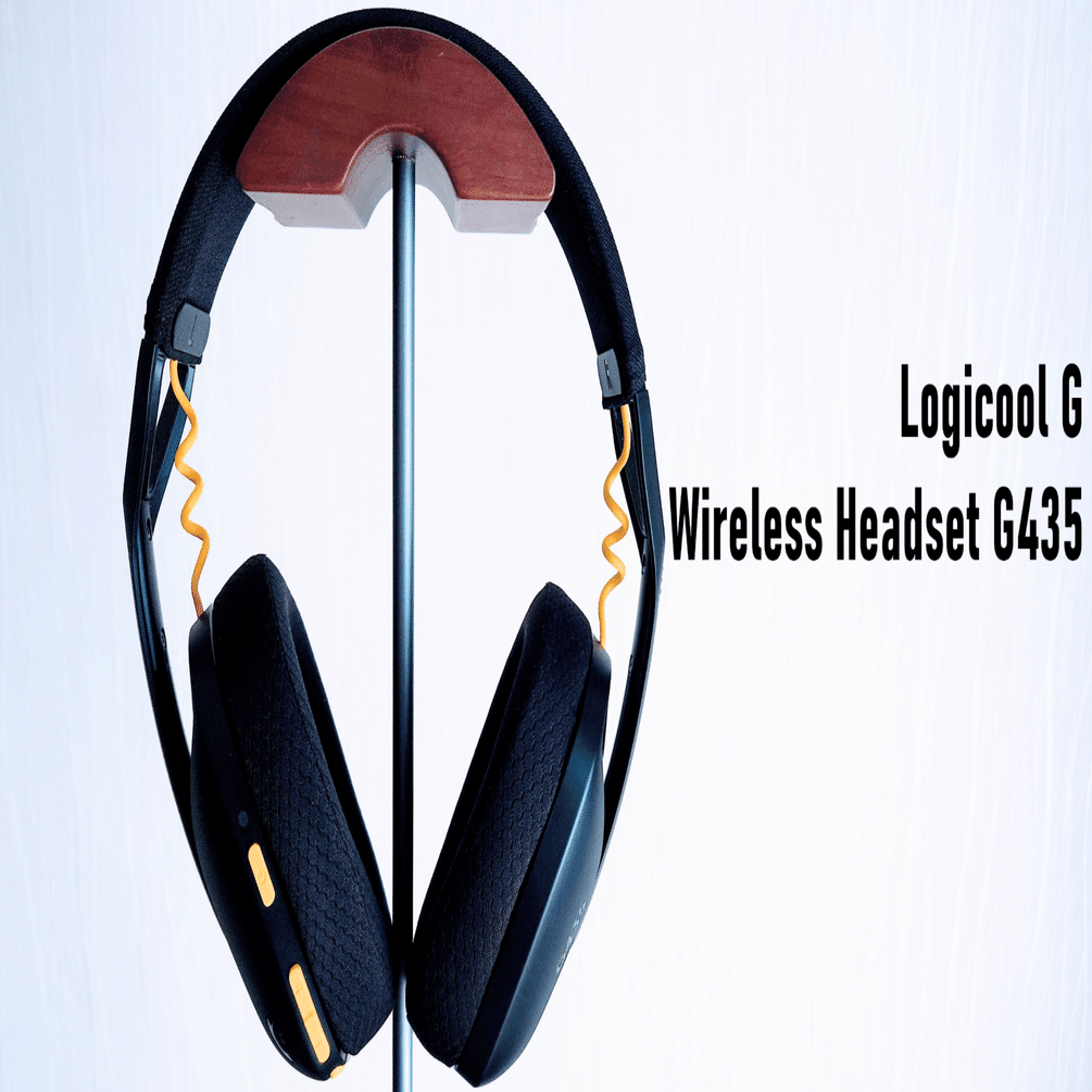 【Logicool】ロジクールG435ゲーミング ワイヤレス ヘッドセット 黒 ゲーミングヘッドセット G435 ブラック＆ネオンイエロー G435BK